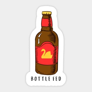 Bottle Fed Sticker